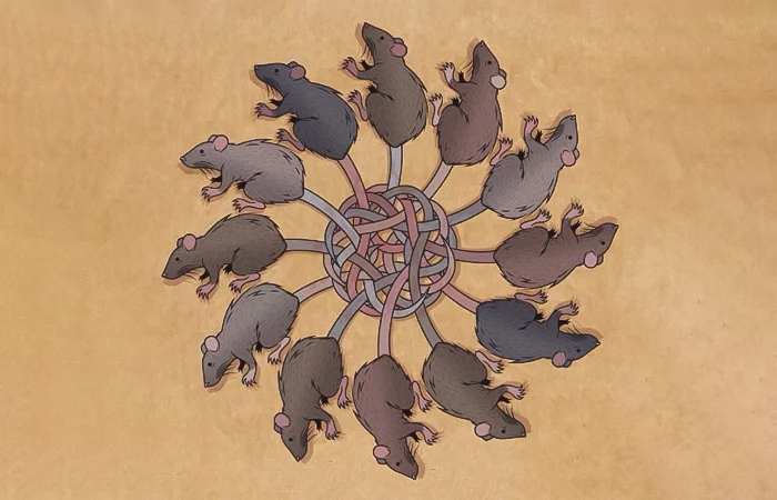 Vua chuột là gì? Những điềm báo từ hiện tượng vua chuột