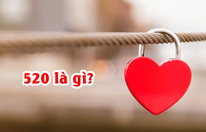 520 là gì? 520 nghĩa là gì trong tình yêu?
