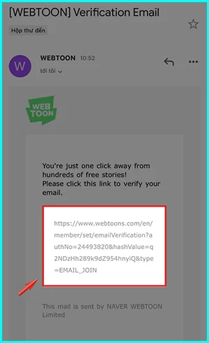 cách đăng ký tài khoản webtoon