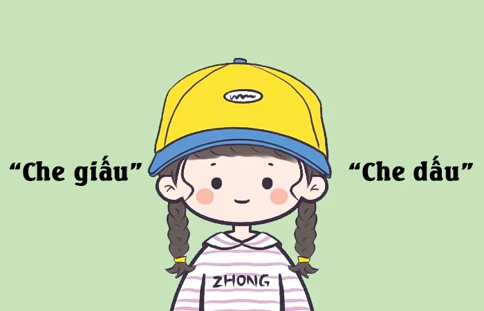 Che giấu hay Che dấu từ nào viết đúng chính tả?
