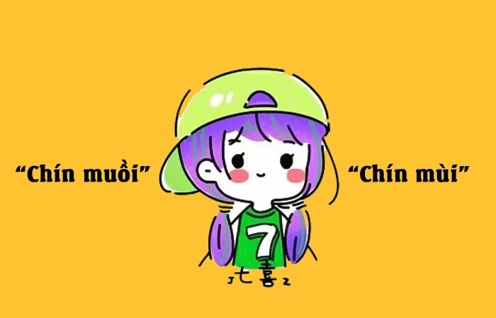 Chín muồi hay Chín mùi từ nào viết đúng chính tả