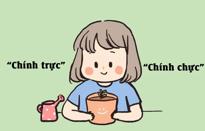 Chính trực hay Chính chực từ nào viết đúng chính tả?