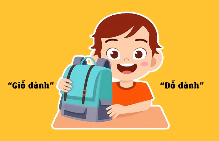 Dỗ dành hay Giỗ dành đâu là từ viết đúng chính tả?