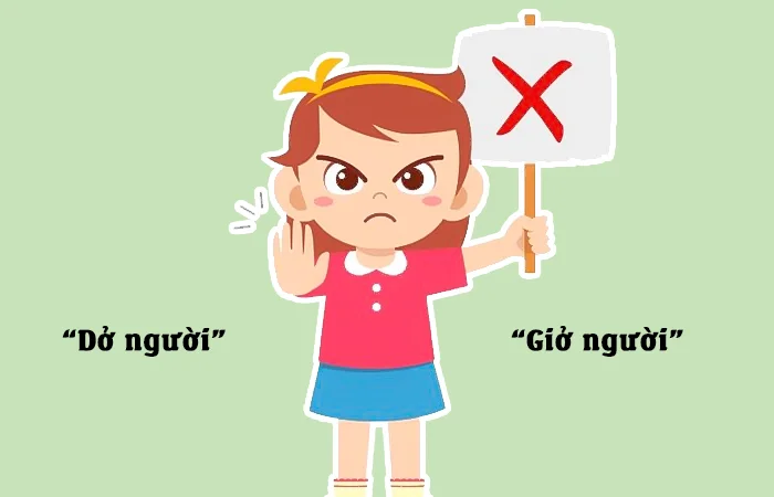 Dở người hay Giở người từ nào viết đúng chính tả?