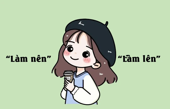 làm nên hay làm lên