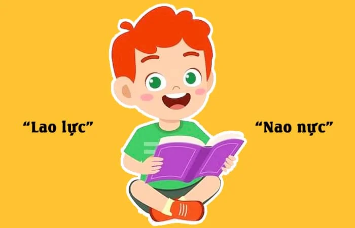 Lao lực hay Nao nực từ nào viết đúng chính tả?