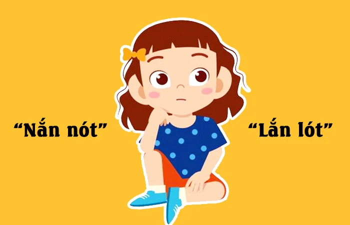 Nắn nót hay Lắn lót đâu là từ viết đúng chính tả?