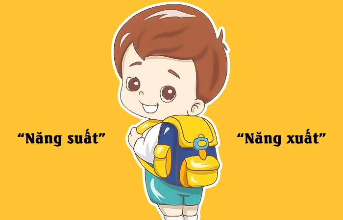 Năng xuất hay Năng suất đâu là từ viết đúng chính tả?