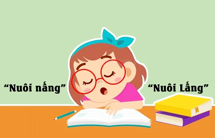 Nuôi nấng hay Nuôi lấng từ viết đúng chính tả?