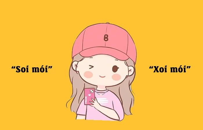 Soi mói hay Xoi mói từ nào viết đúng chính tả?
