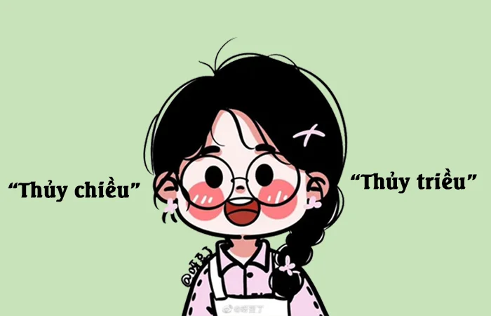 Thủy chiều hay Thủy triều từ nào viết đúng chính tả?