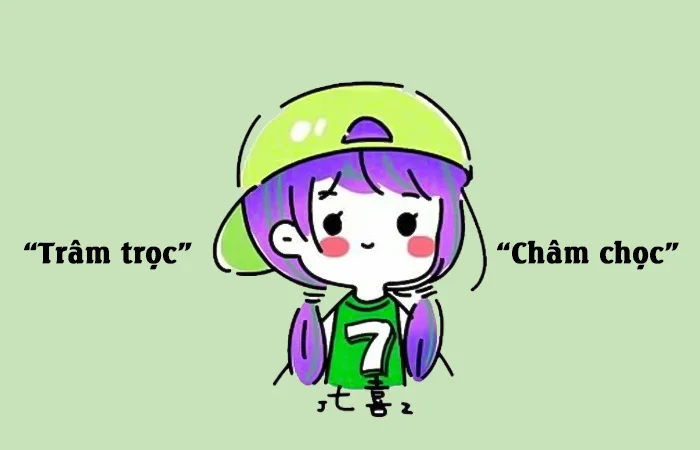 Trâm trọc hay Châm chọc từ nào viết đúng chính tả?