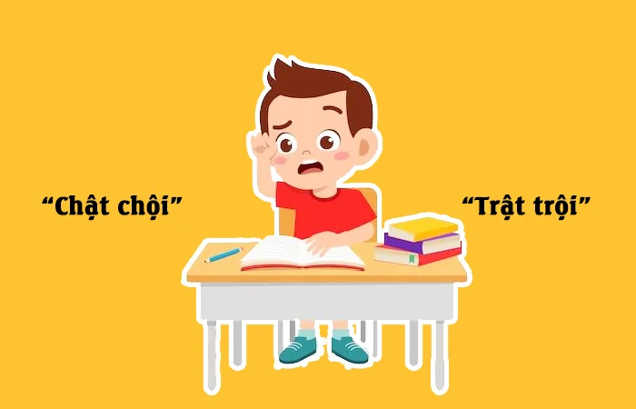Chật chội hay Trật trội từ nào viết đúng chính tả?