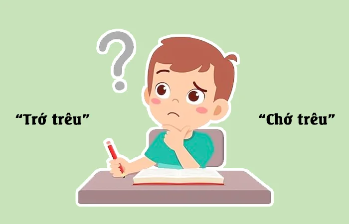 Trớ trêu hay Chớ trêu từ nào viết đúng chính tả?