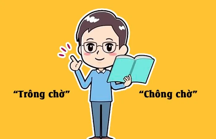 Trông chờ hay Chông chờ từ nào viết đúng chính tả?