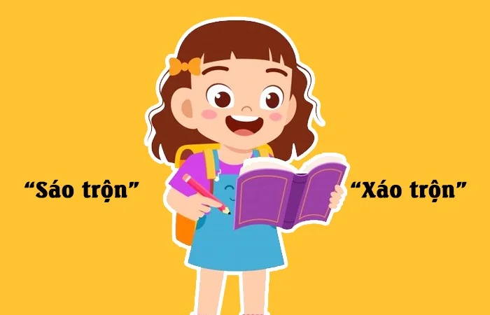 Xáo trộn hay Sáo trộn từ nào viết đúng chính tả?