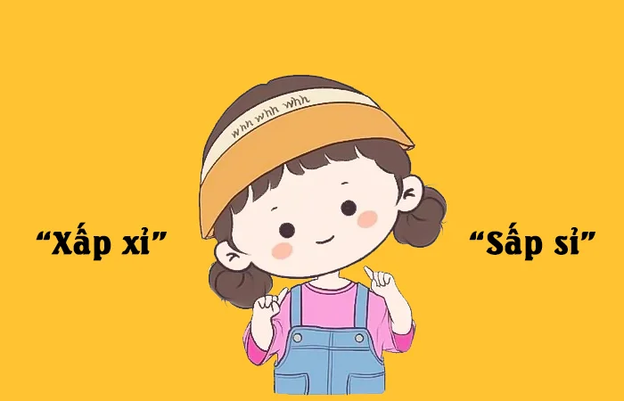 Xấp xỉ hay Sấp sỉ từ nào viết đúng chính tả?