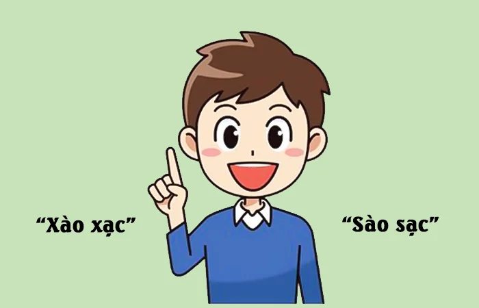Xào xạc hay Sào sạc đâu là từ viết đúng chính tả?