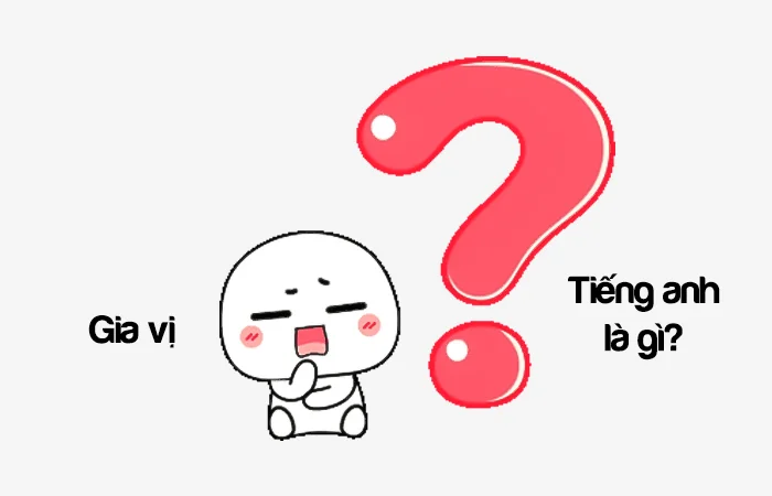 Gia vị tiếng Anh là gì