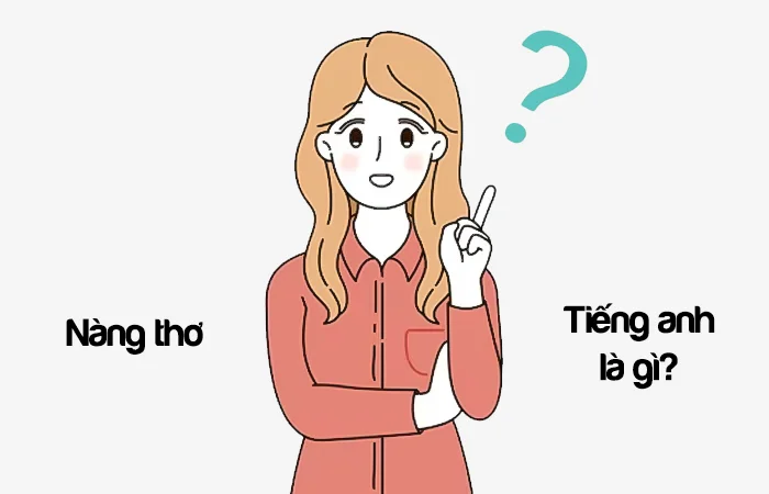 Nàng thơ tiếng Anh là gì? Chàng thơ tiếng Anh là gì?