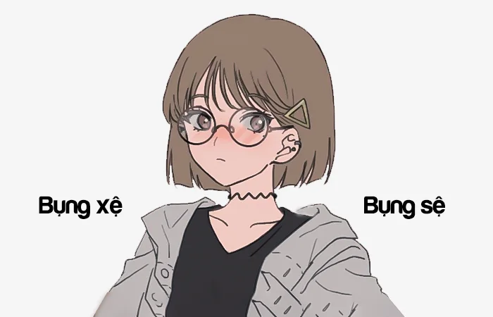 Bụng xệ hay Bụng sệ đâu là từ viết đúng chính tả?