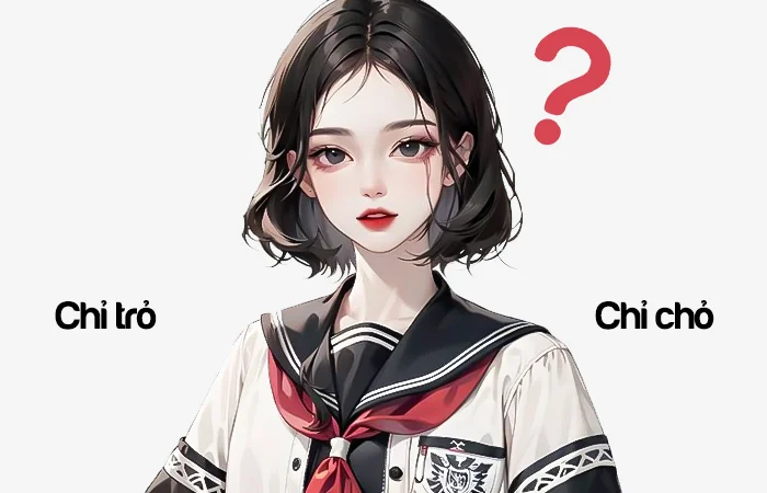 Chỉ trỏ hay Chỉ chỏ từ nào viết đúng chính tả?