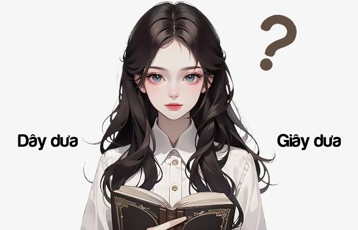 Dây dưa hay Giây dưa đâu là từ viết đúng chính tả?