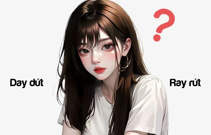 Day dứt hay Ray rứt từ nào viết đúng chính tả?