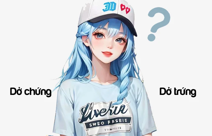 Dở chứng hay Dở trứng đâu là từ viết đúng chính tả?