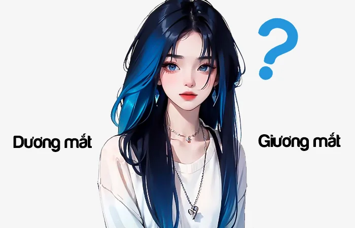 Dương mắt hay Giương mắt từ nào viết đúng chính tả?