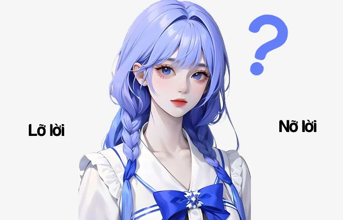 Lỡ lời hay Nỡ lời đâu là từ viết đúng chính tả?