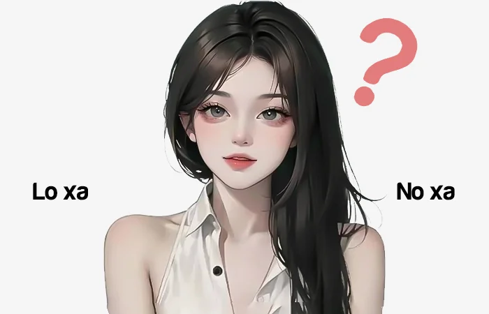 Lo xa hay No xa từ nào viết đúng chính tả