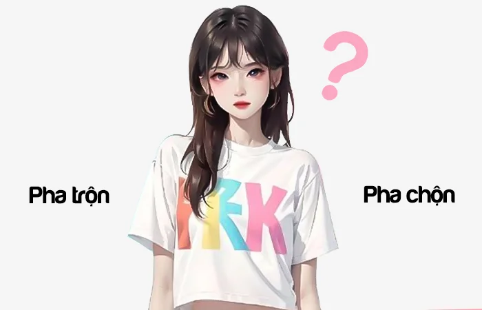 Pha trộn hay Pha chộn từ nào viết đúng chính tả?