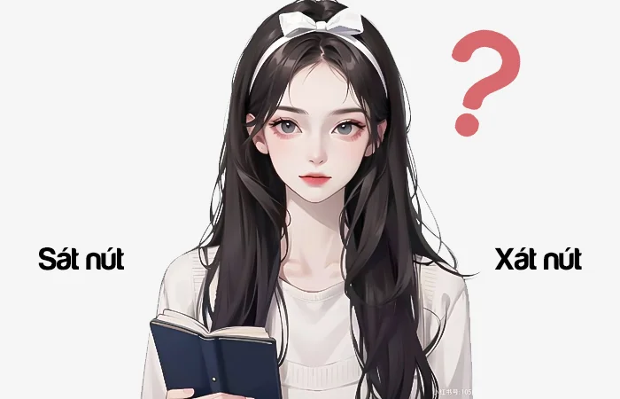 Sát nút hay Xát nút đâu là từ viết đúng chính tả?