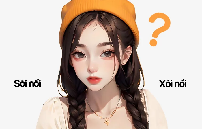 Sôi nổi hay Xôi nổi đâu là từ được viết đúng chính tả?