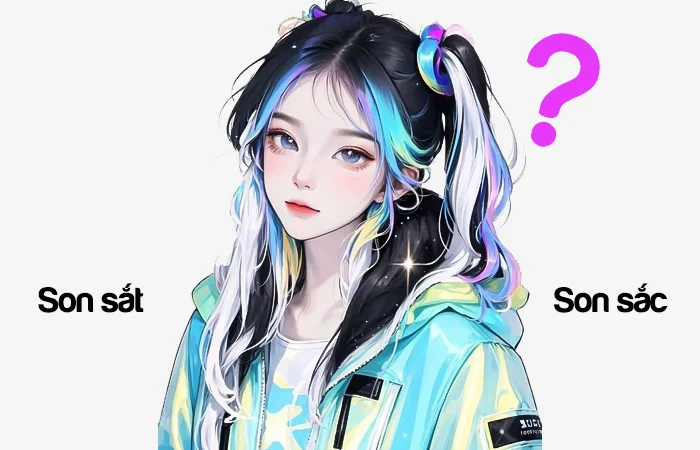 Son sắt hay Son sắc từ nào viết đúng chính tả?