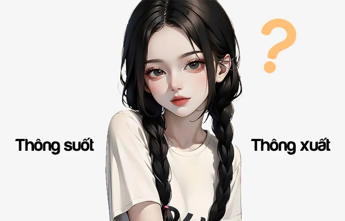 Thông suốt hay Thông xuất từ nào viết đúng chính tả?