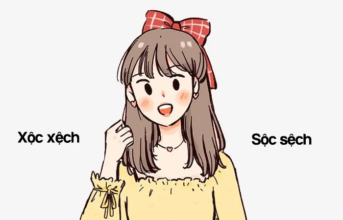 Xộc xệch hay Sộc sệch đâu là từ viết đúng chính tả?