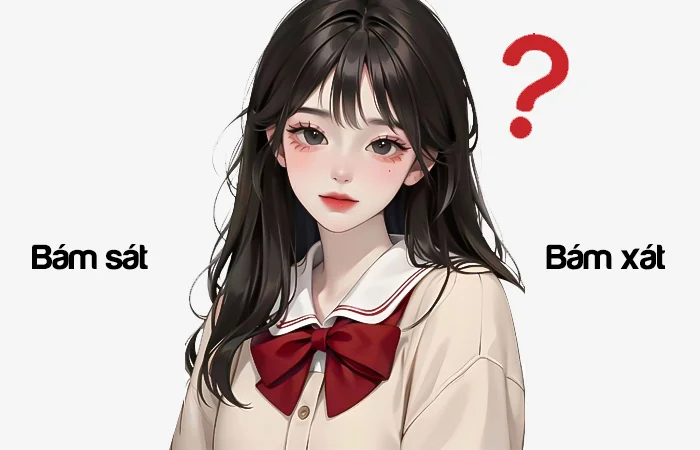 Bám sát hay Bám xát từ nào viết đúng chính tả?