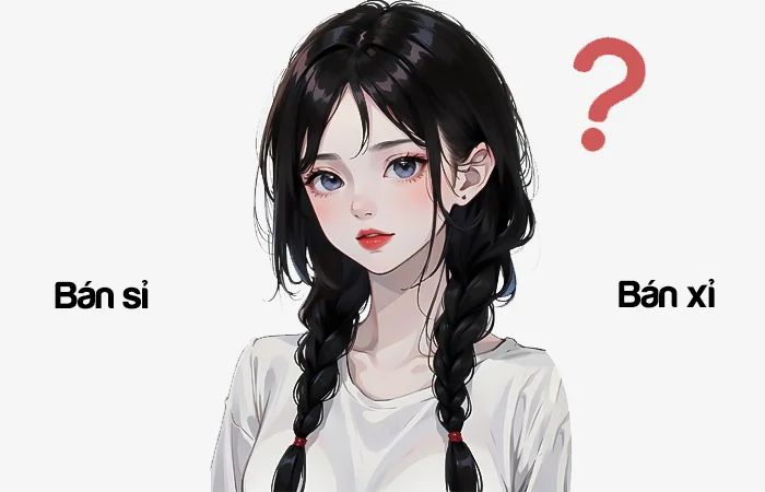 Bán sỉ hay Bán xỉ từ nào viết đúng chính tả?