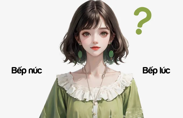 Bếp núc hay Bếp lúc từ nào viết đúng chính tả?