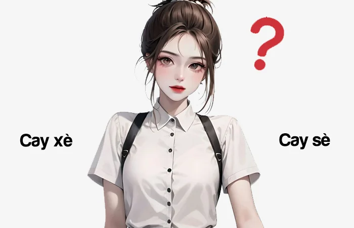 Cay xè hay Cay sè đâu là từ viết đúng chính tả?
