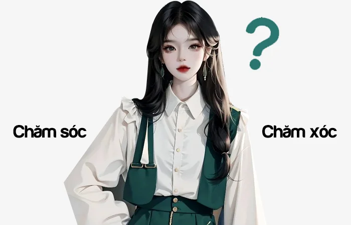 Chăm sóc hay Chăm xóc đâu là từ viết đúng chính tả?
