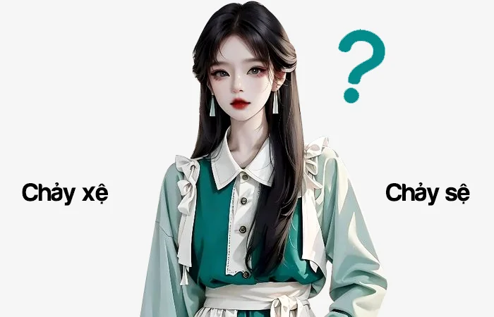 Chảy xệ hay Chảy sệ đâu là từ viết đúng chính tả?