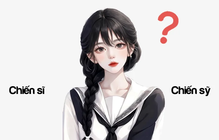 Chiến sĩ hay Chiến sỹ đâu là từ đã được viết đúng chính tả?