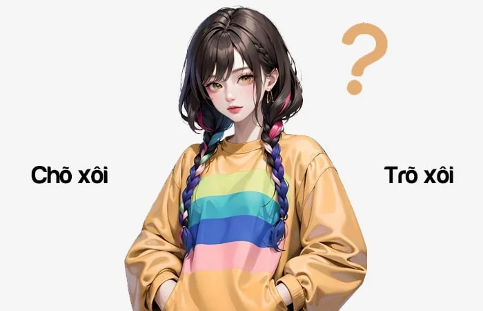 Chõ xôi hay Trõ xôi từ nào viết đúng chính tả?