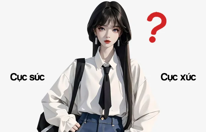 Cục xúc hay Cục súc đâu là từ viết đúng chính tả