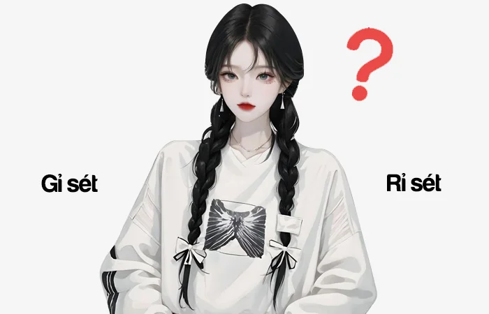 Rỉ sét hay Gỉ sét đâu là từ viết đúng chính tả?