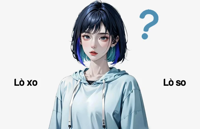 Lò xo hay Lò so từ nào sẽ là từ đã được viết đúng chính tả?