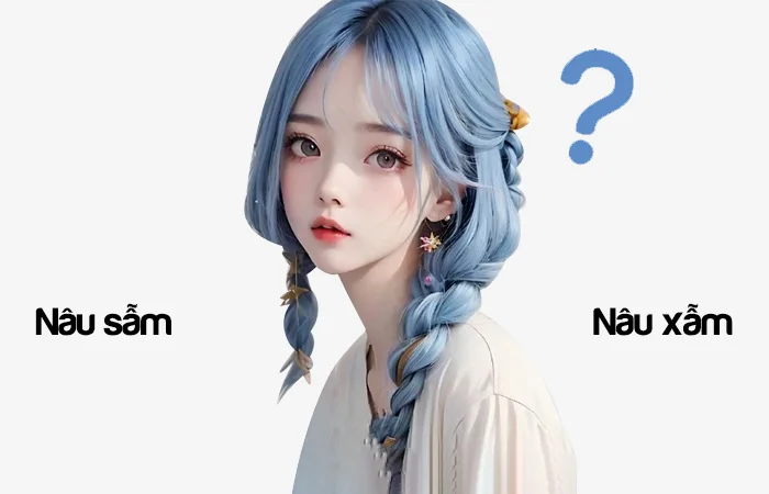 Nâu sẫm hay Nâu xẫm từ nào viết đúng chính tả?